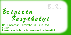 brigitta keszthelyi business card